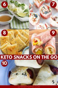 With these easy keto snacks on the go, you have no excuse not to stick to your keto diet. Below we've listed 30 keto snacks that you can easily make ahead to grab and go on busy days.