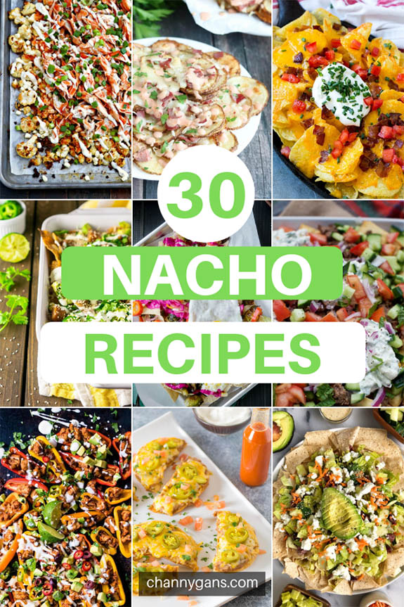 30 Nacho Recipes. Need to bring something to a party or need a quick and easy recipe? These nacho recipes are perfect for a party or dinner and are fairly simple to make.