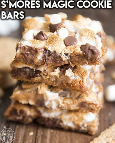 28 Magic Cookie Bars: S’mores Magic Cookie Bars
