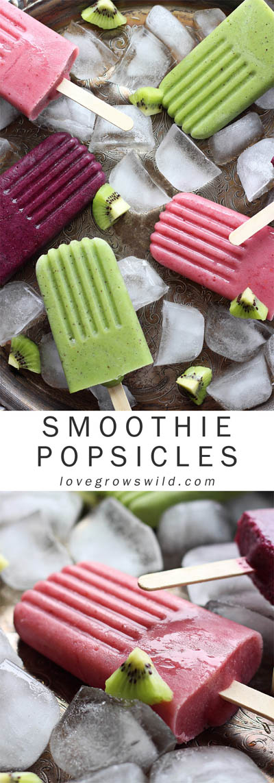 50 Popsicle Recipes: Smoothie Popsicles