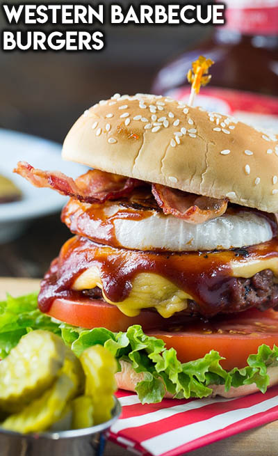 21 Burger Recipes: Western Barbecue Burgers