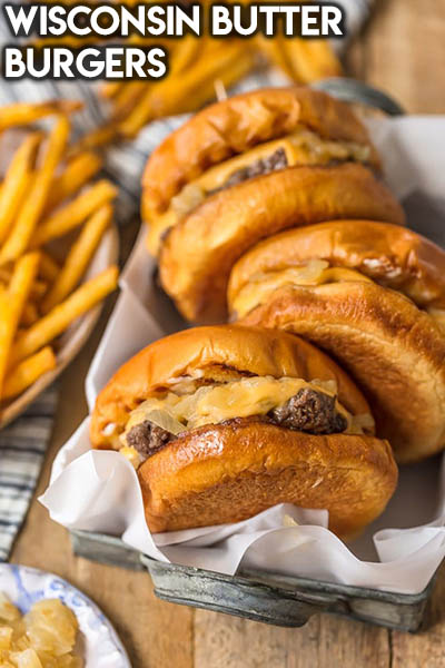 21 Burger Recipes: Wisconsin Butter Burgers