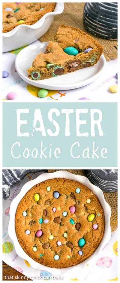20 Easter Dessert Ideas: Easter Cookie Cake