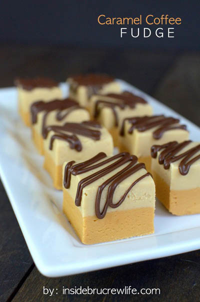 25 Fantastic Fudge Recipes: Caramel Coffee Fudge