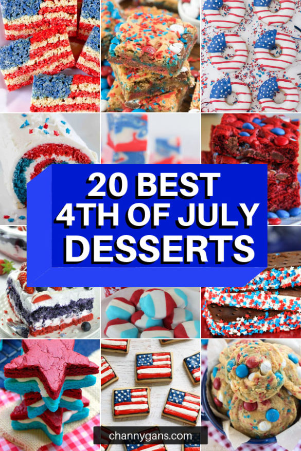 20 Best 4th Of July Dessert Ideas