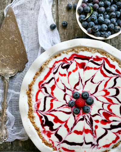 20 Best 4th Of July Dessert Ideas: Red White And Blueberry Ice Cream Pie