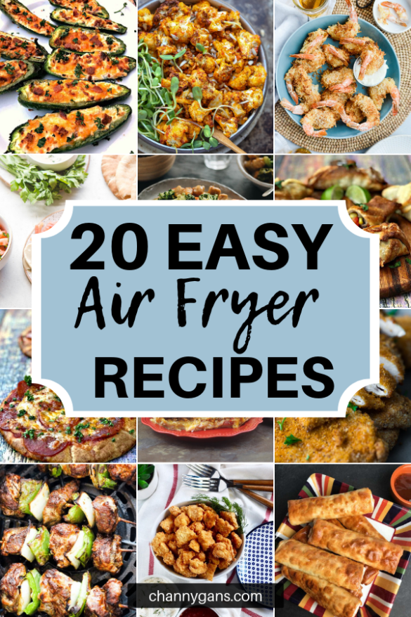 The best recipes to make in an air fryer! These easy air fryer recipes are a must try. Say goodbye to the traditional method of frying and opt for a much healthier version - the air fryer version.