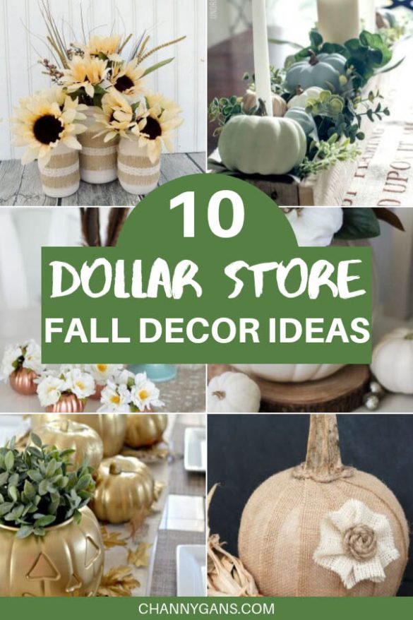 Ready to glam up your home for this fall season? With these dollar store fall decor ideas you can do that in no time - even if you are on a budget!
