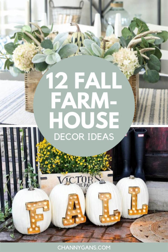 10+ DIY Fall Farmhouse Decor Ideas