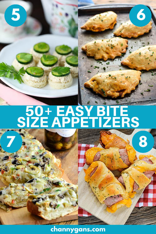 50+ Easy Bite Size Appetizers