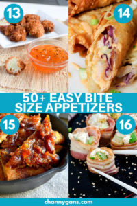 Looking for some easy bite size appetizers for your next event? These bite size appetizers make a great addition to any dinner party or event you might have.