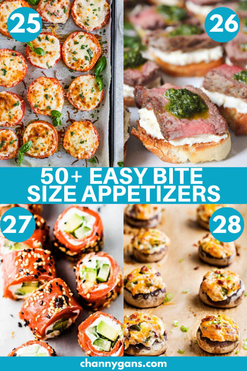 50+ Easy Bite Size Appetizers