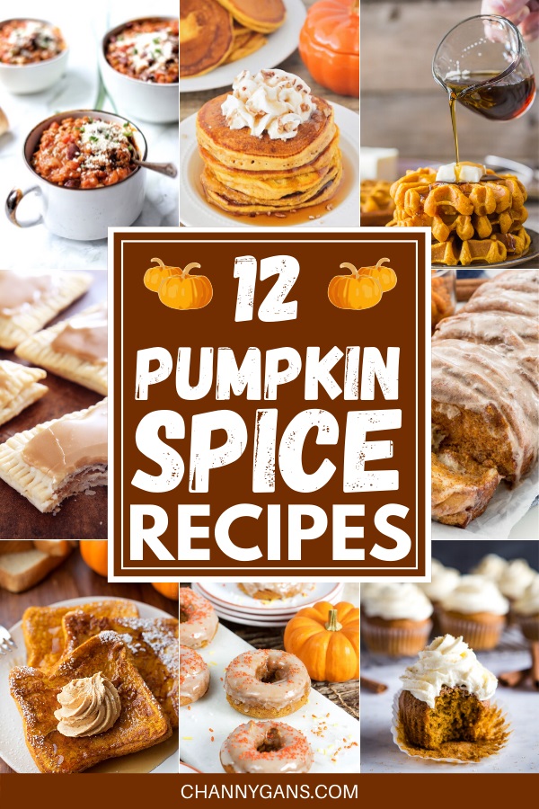 12 Pumpkin Spice Recipes - Take your pumpkin spice obsession to the next level with these 12 best pumpkin spice recipes. From sweet to savory – pumpkin spice can go beyond your favorite drink, and here we’ve rounded up some delicious pumpkin spice recipes you just need to try – no matter the time of year!