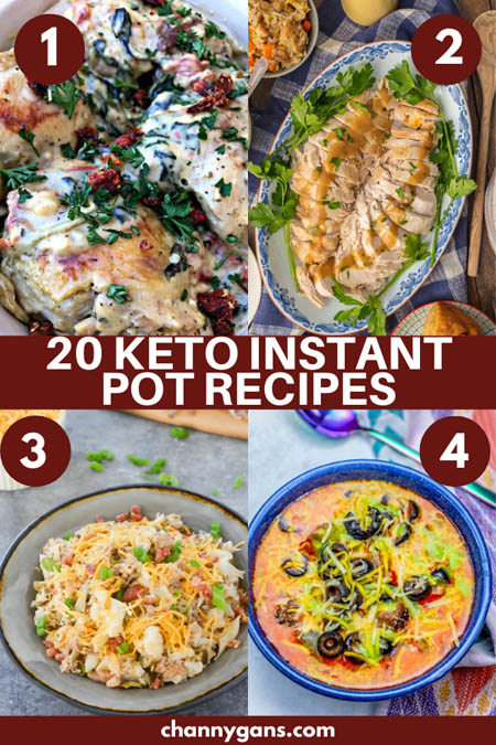 20 Keto Instant Pot Recipes Grid 1